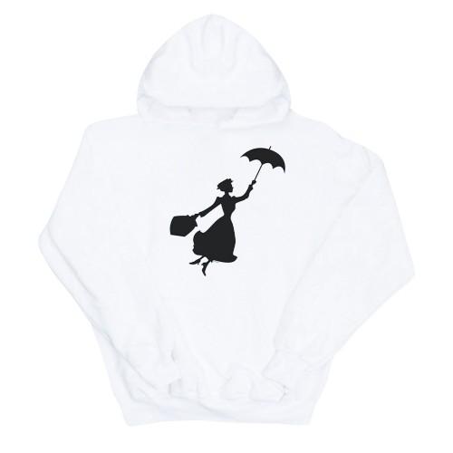 Disney Mens Mary Poppins Flying Silhouette Hoodie