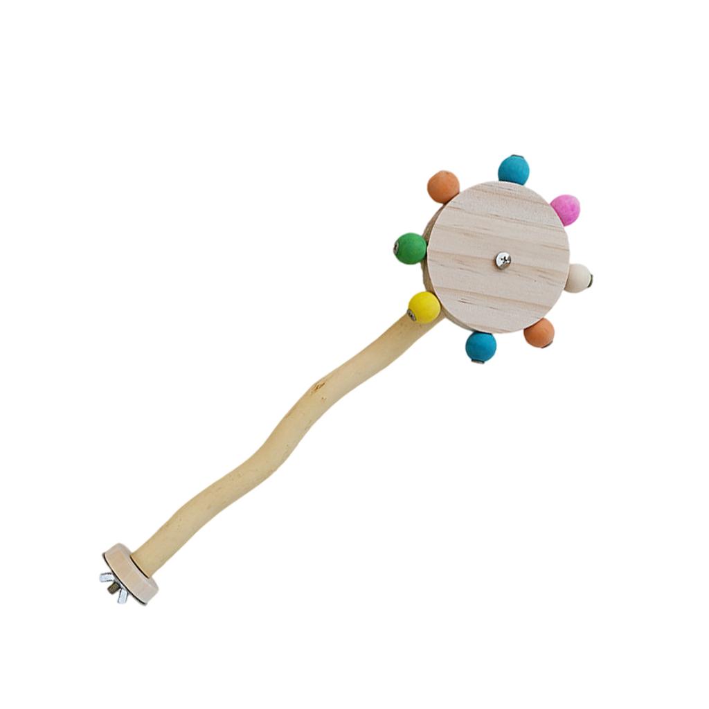 Bird Perch Nature Molar Stand for Parrots Conure Supplies Budgies Grinding Scratchers for Small Medium Parrots Toy