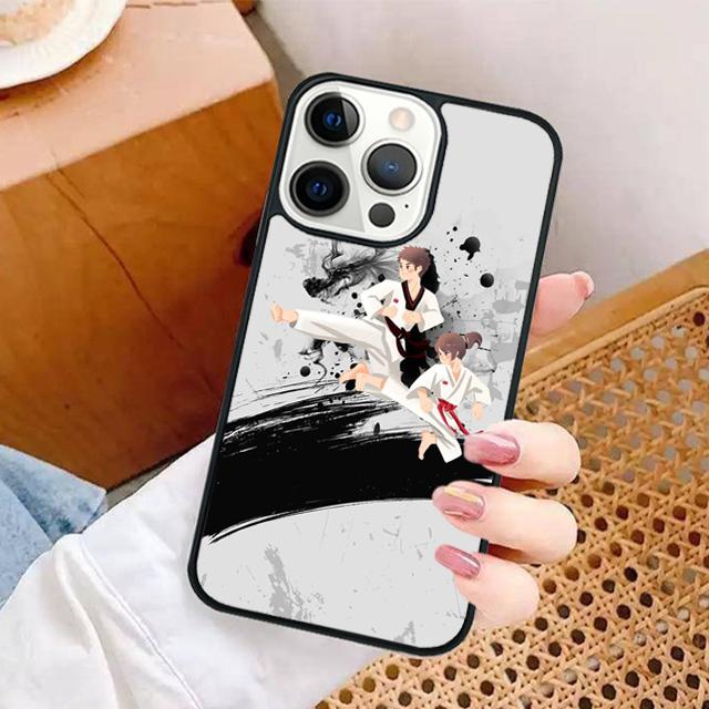Kungfu Taekwondo Phone Case for iPhone 16 15 SE2020 6 7 8 Plus for Apple 13 11 12 14 Mini Pro Max Cover Coque Shell