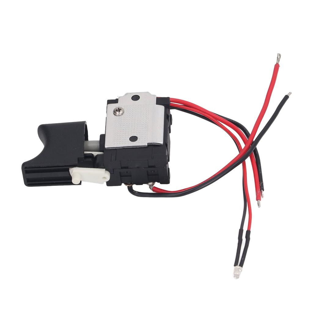 Cordless Drill Switch with Lamp Speed Control Trigger Switch for Electric Drill Wrench 7.2?24V