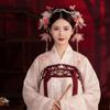 Crystal Chinese Ancient Hairband Beads Swaying Fairy Headwear Hanfu Tassel Hair Hoop  Cheongsam