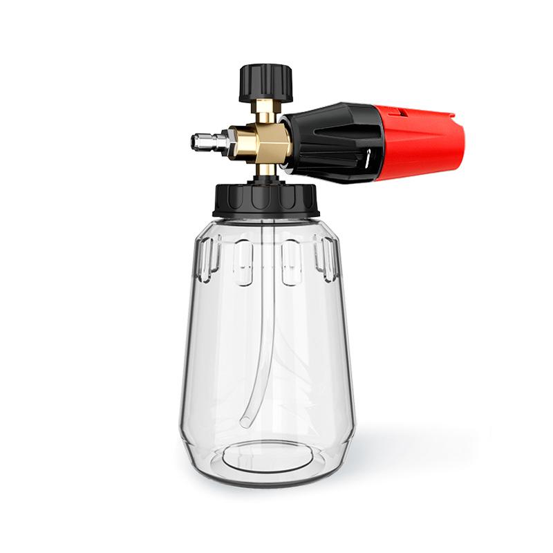 High-Pressure Car Wash Foam Spray Pot - Detachable & Replaceable Water Gun Core