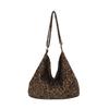 Leopard Print Bag Women's 2025 New Autumn and Winter Super Fire Commuter Bag Light Go Shoulder Bag Large Capacity Tote Bag