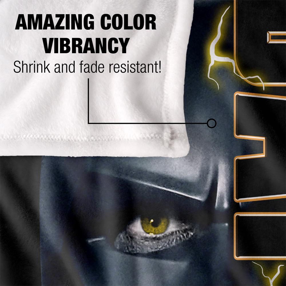 The Flash Headshot Batman Blanket