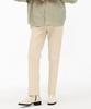 CHASECULT Women'S Slim Straight Elastic Waist Slacks - Beige