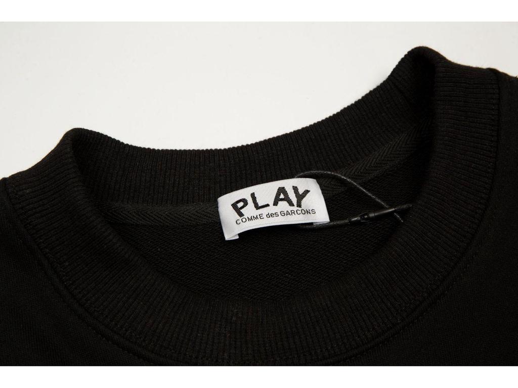 Hanorac cu glugă și gât rotund CDG PLAY Rei Kawakubo Patch Inimă Desenată