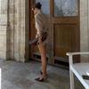 2025 Autumn New Cross-border European and American Casual Work Elegant Stand Collar Button Pocket Business Women's Pants Set