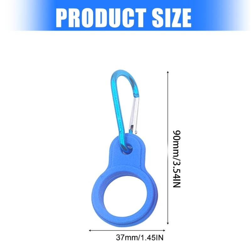 5pack Quickly Release Hydratation Clip Durability Silicones Bottles Attachments for Active Lifestyle