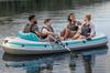 Bestway Hydro-Force Adventure Elite Inflatable Boat Set (4-Person, 65158)