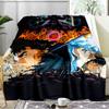 Dark Warrior's Rise Blanket Flannel Throw for Sofa, Indoor, Camping, Living Room, Office, Chair, And Bed Soft Birthday Gift