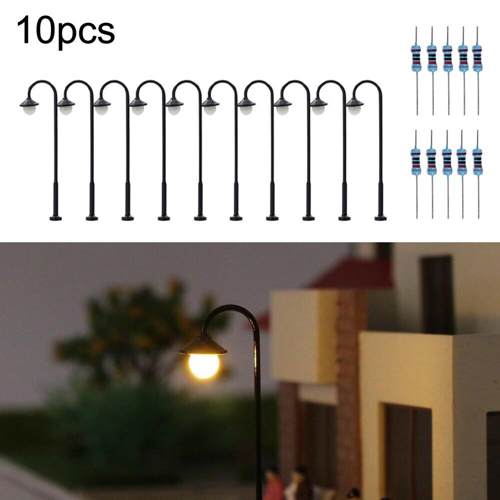 Approx. 45mm Complete Lamps Model Railway Led Brand New