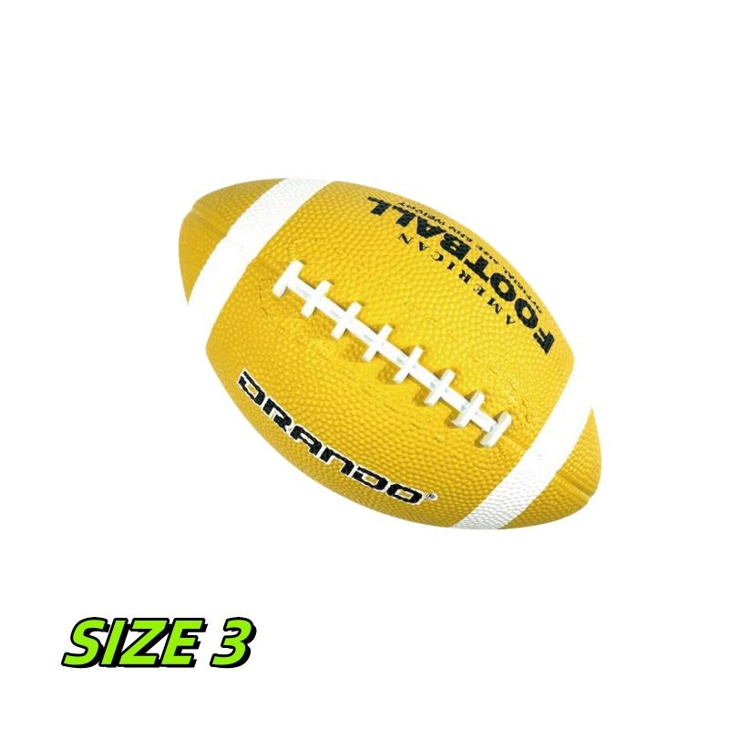 Amerikansk fotball Gummiball Rugby for junior ungdom begynner trening for barn utendørs lekeplass