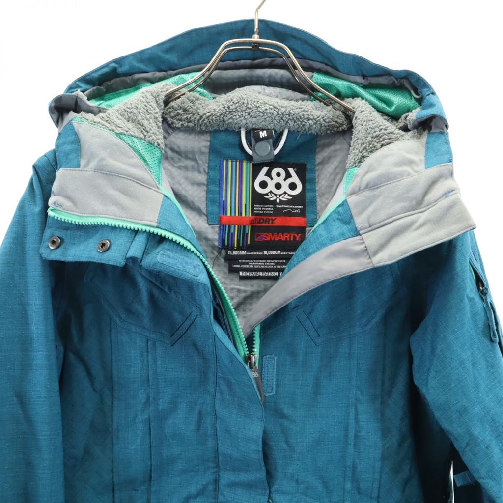 686 Snowboardjacke M Blau SMARTY Damen Gebraucht