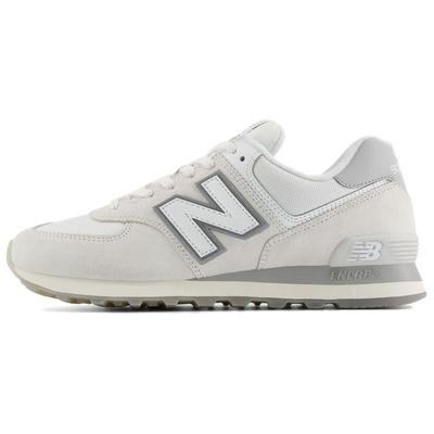NB 574 Odporne na ścieranie Niskie Casualowe Buty do Biegania Męskie Jasnoszare Sneakersy U574WPG