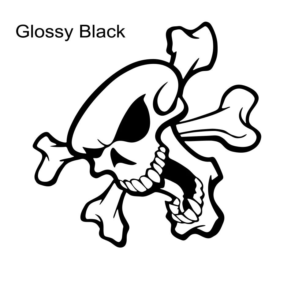 Skeleton Pattern Car Sticker Waterproof Self-adhesive Vinyl Decals Car Window Bumper Motorcycle Decoration Accessories Sticker
