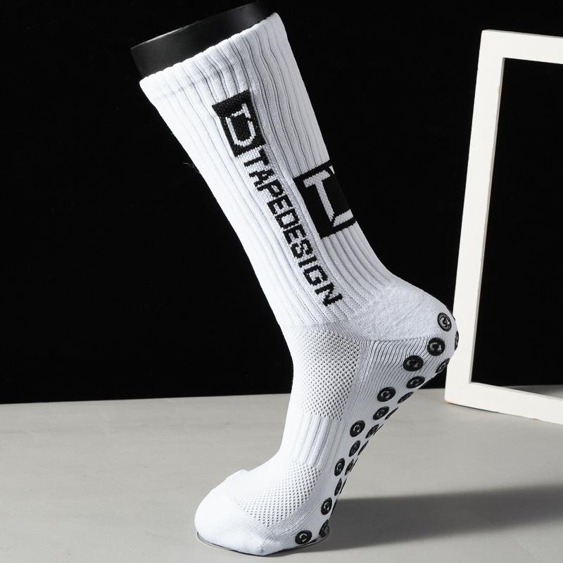 2 Pairs Women&Men's Sports Socks Football Socks for Men Women Children Non-Slip Grip Socks