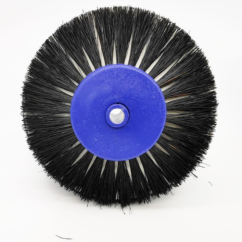 5Pcs Dental Laboratory Latch Polishing Brush Dentistry Odontologia Wheel Rotary Tool Black Buff Low Speed Micro Motor