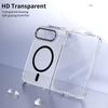 Magnetic Clear Phone Case IPhone Duo Slim Shockproof Protective Cover Minimalist Design Men