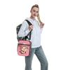 Korean Manga Alien Stage Photo Meal Tote Picnic Lunch Box For Gender-neutral Adorable Custom Thermal Lunch Bags Oxford Cooler Bag