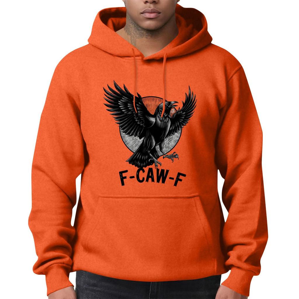 Men's Fashion Casual Long Sleeve Solid Color Hooded Sweatshirt Tops