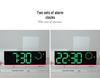 LED Luminous Digital Wall Clock for Living Room - Simple Modern 5537