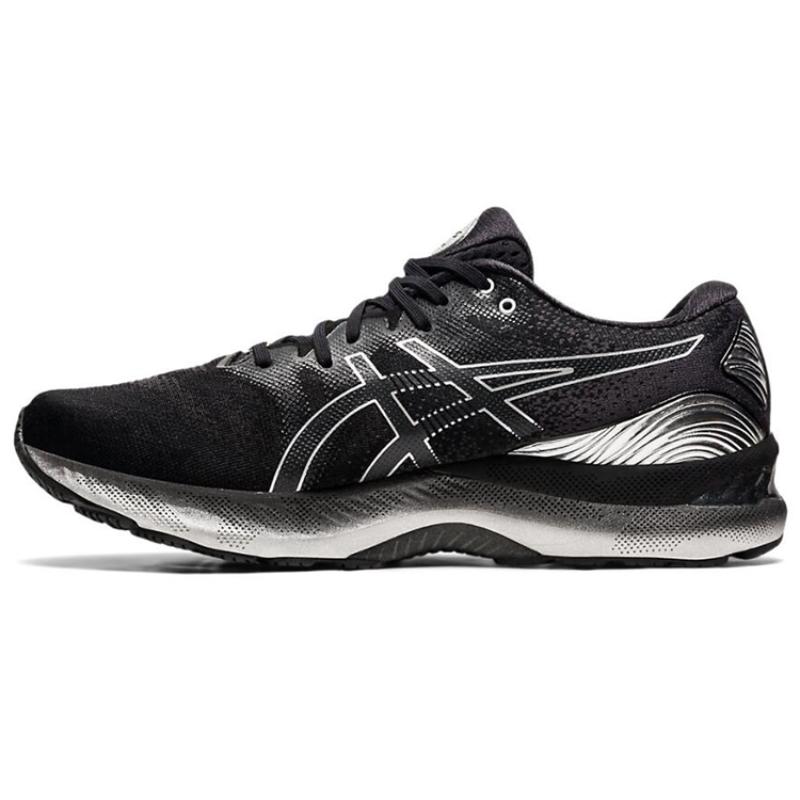 

ASICS Gel Nimbus 23 Platinum Black Pure Silver Sneakers 1011B156-001 40