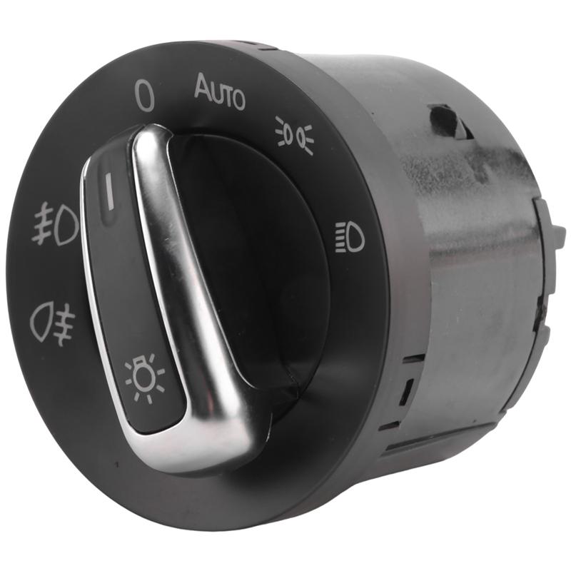 Auto Headlight Switch Replacement Accessories For VW Golf Plus Jetta MK5 MK6 Scirocco Amarok Caddy For Seat Alhambra 5ND941431B-