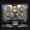 7pcs/set Anime Sailor Moon Anniversary Dark Kingdom Ver Kawaii Action Figure Collectible Model Toys Doll Kids Gift PVC 25th Poseable Articulated Scale