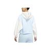 Jordan X Maison Chateau Rouge Collaboration Patchwork Split Hoodie Women Hoodie Blue DJ9763-447