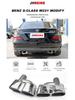 Suitable for Mercedes S-Class W221 S300/350/500/600 S65 AMG Quad Square Exhaust Tips