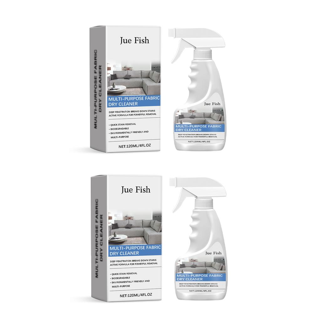 Čistič látkových pohovek Odstraňovač skvrn na čalounění Sprej Víceúčelový Hloubkové čištění Rychle působící Na pohovku Nábytek Domácnost 120ml