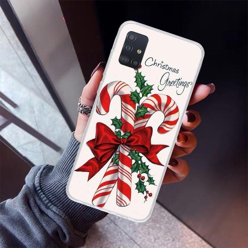 Christmas Santa Claus Present Phone Case For Samsung Galaxy A52 A51 A50S A32 A22 A12 A02S A72 A71 A31 A70 A30S Note 20 Ultra 10