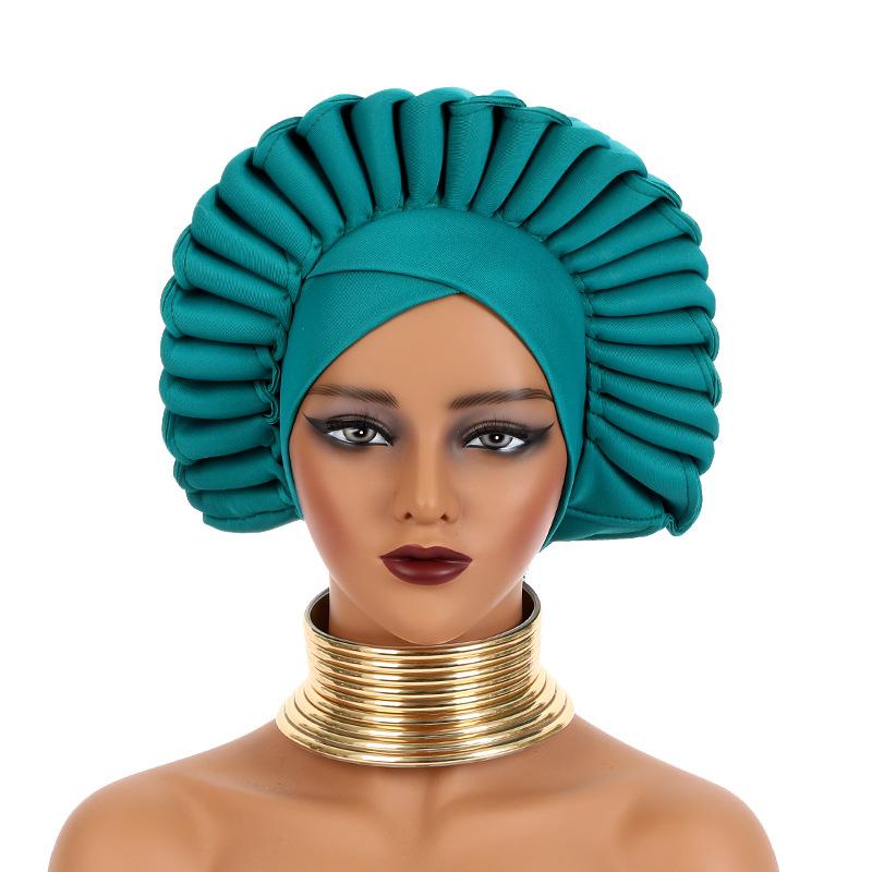 Space Layer Hand -Woven Crown Hat Muslim Hat Baotou Ethnic Hat 