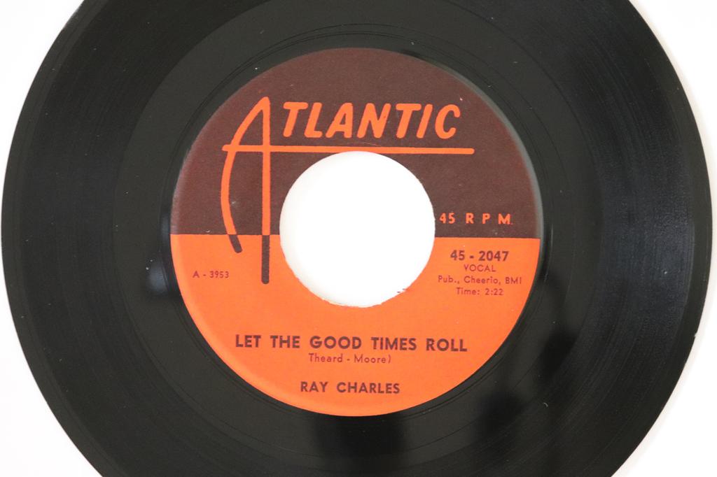 7inch Record RAY CHARLES - Let The Good Times Roll / Don't Let 452047 Atlantic 1960 US Soul/Funk Used