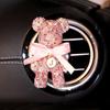 New Car Bear Air Freshener and Bear Auto Rearview Mirror Pendant Air Vent Perfume Parfum Flavoring for Auto Interior Accessories