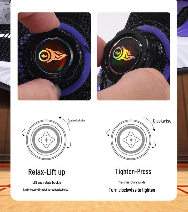 Girls' Shock-Absorbing Sports Shoes - Autumn/Winter Style - Basketball & Running Shoes for Medium to Large Children