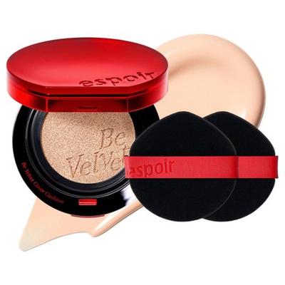 Zestaw podkładu w poduszce Be Velvet Cover – Odcień 20 Vanilla (13g + 2 zaciągnięcia)
