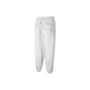 Loose Letter Print Pocket Jogger Pants Women Bottoms White 538808-76