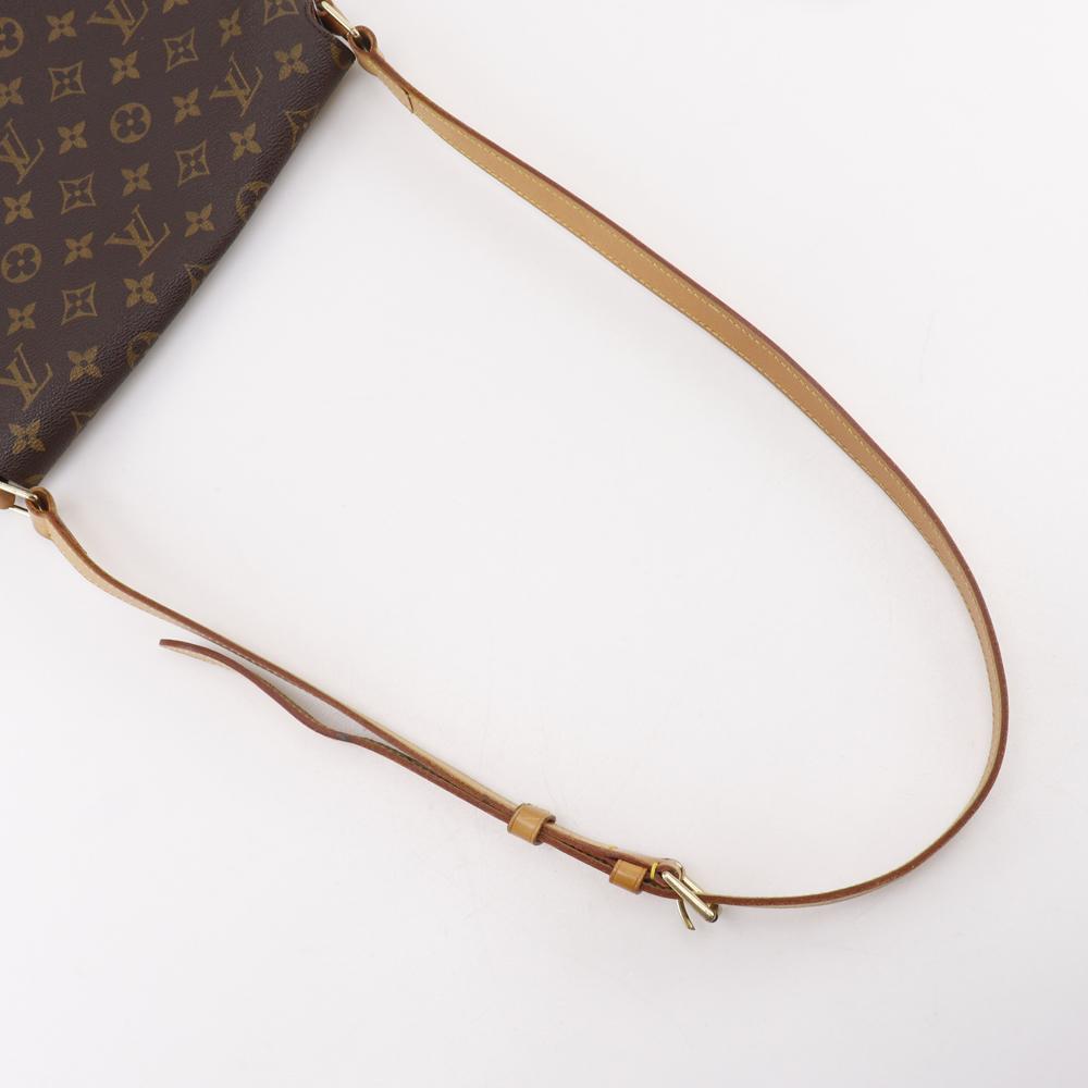 LOUIS VUITTON Muset Shoulder Bag M51256 Brown Monogram canvas unisex Used