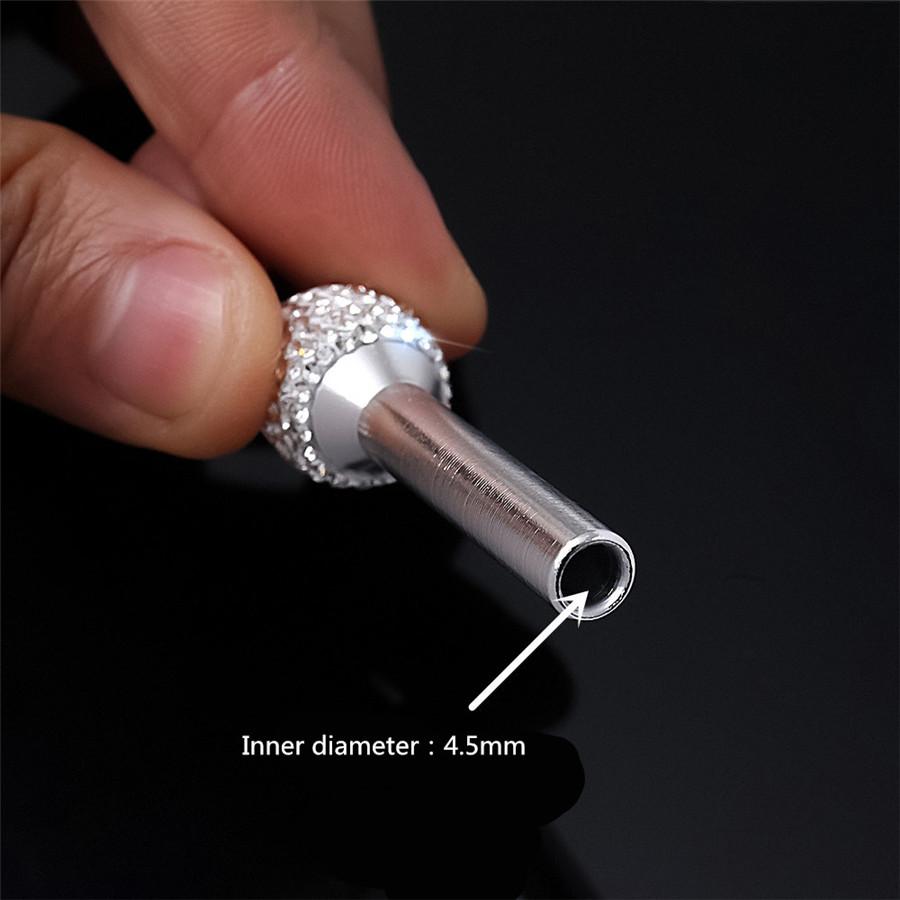 Bling Bling Rhinestone-encrusted aluminum alloy door handle Interior Door Lock Knob Pins for Car Truck SUV Auto 2pcs