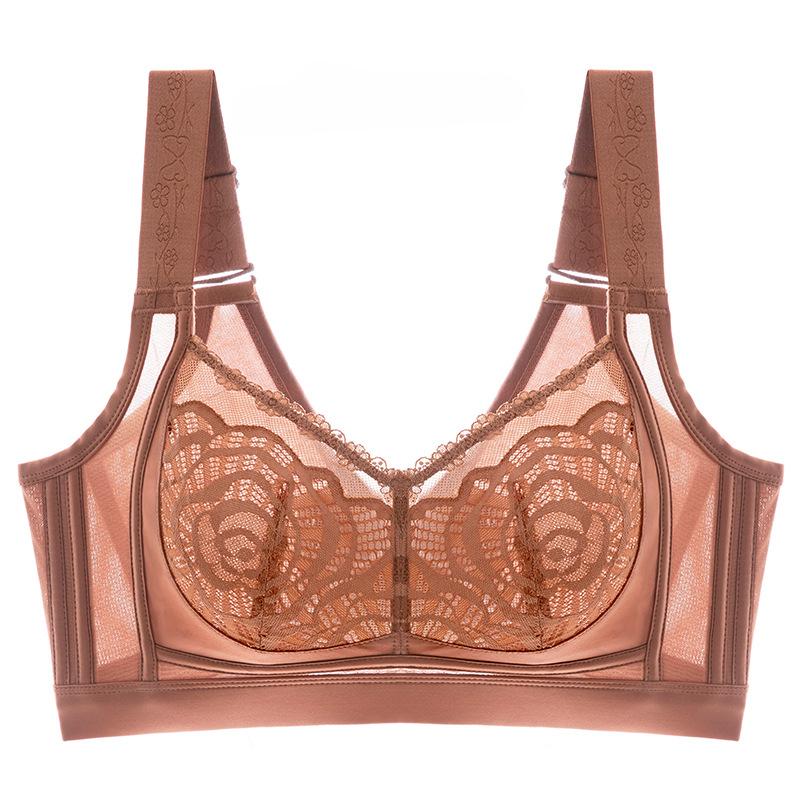 Lingerie Women's Summer Adjustable Bra Without Underwire Shrink Breasts Anti-sagging Sexy Bra Push Up Bra