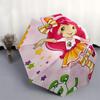 Erdbeer-Shortcake Automatisches Aufklapp-Regenschirm mit 8-Speichen-Eisenrahmen Perfekt für Fans, Reisende und den täglichen Gebrauch0104087a
