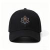 Floral Ghost Baseball Cap Cute Spooky Adjustable Casual Print Hat for Unisex Adults