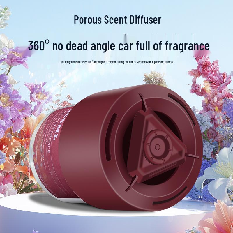 Cross-Border Car Aromatherapy Deodorant Balm - Summer Solid Perfume for Cup Holder
