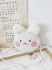 2025 Autumn/Winter Plush Kids' Cartoon Shoulder Bag, Cute Crossbody Furry Accessory for Boys and Girls