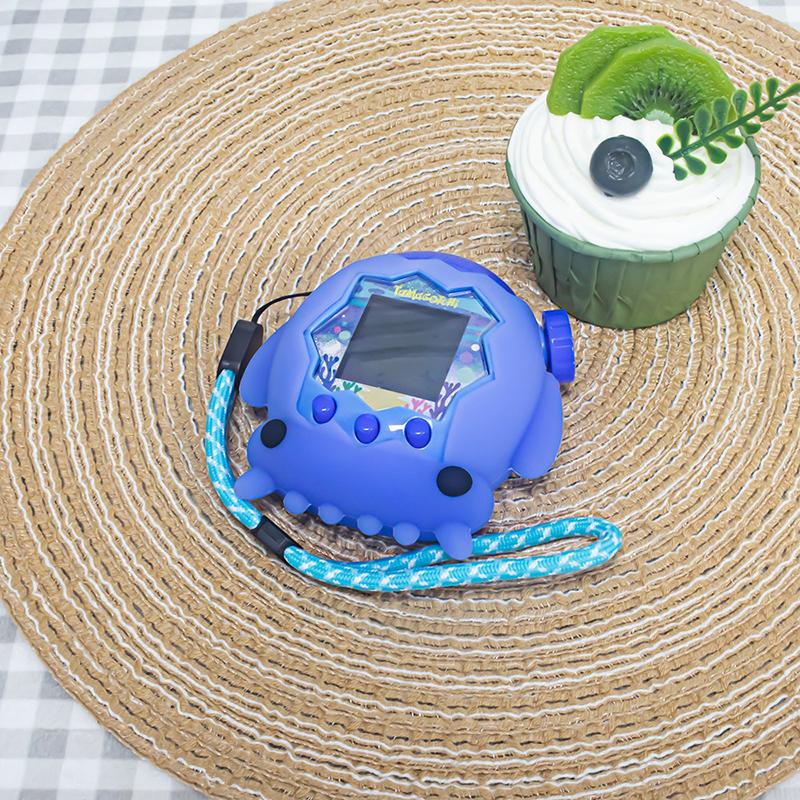 Cute Squid Silicone Protective Case For Tamagotchi Paradise Dustproof Shell Anti Fall Electronic Pet Equipment Protective Cover