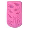 Kitchen DIY Fondant Chocolate Fondant Dry Pez Fish Modeling Mold Marine Animal Silicone Mold