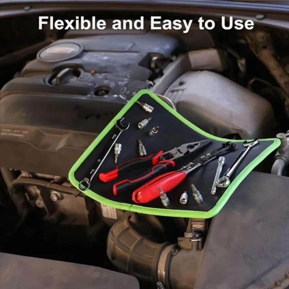 S/M/L Magnetic Tool Mat Strong Magnet Magnetic Storage Mat Organizer Tool Trays  DIY Tool Organize