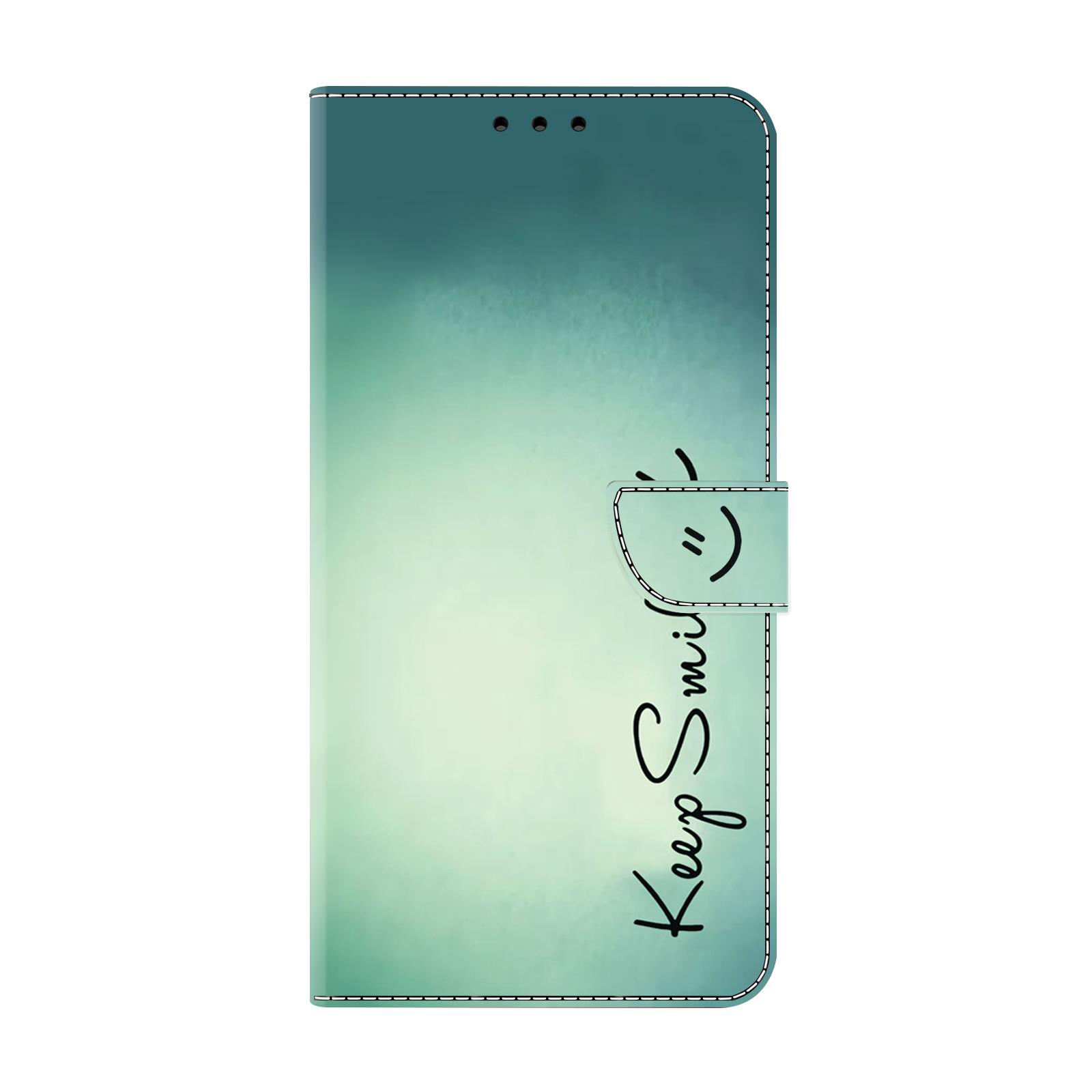 

Чехол-книжка из искусственной кожи с рисунком улыбки для iPhone Samsung Huawei Honor Google Redmi Xiaomi LG Motorola Sony Nokia Oneplus Oppo Google Pixel 7a