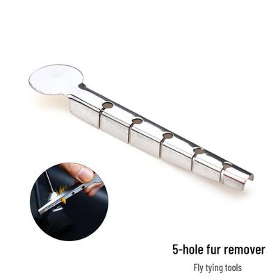 Portable Multi-Hole Fly Tying Tool